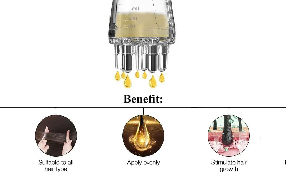 Scalp Massage Oil Applicator