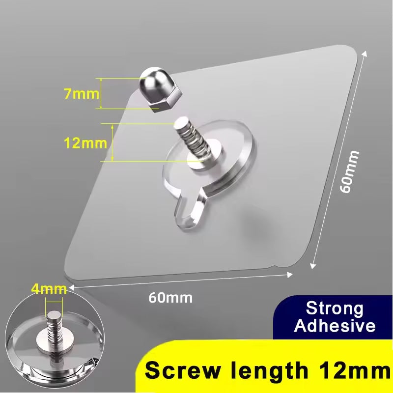 Punch-Free Screw Stickers