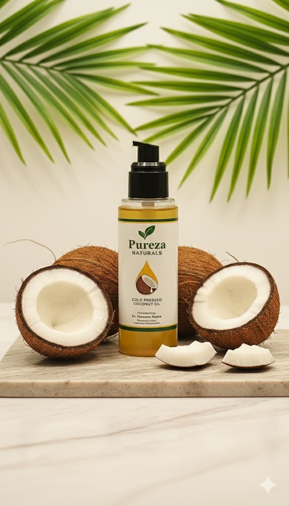 Pure Cold Pressed Hair Oil 120ml - Pureza Naturals