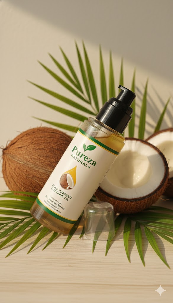 Pure Cold Pressed Hair Oil 120ml - Pureza Naturals